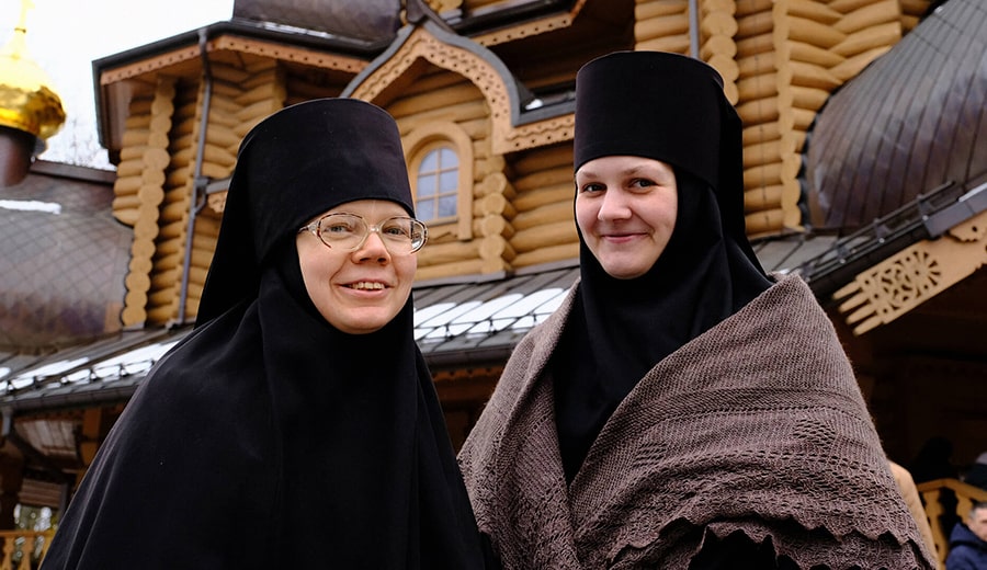 the nuns Anastasia and Serapiona