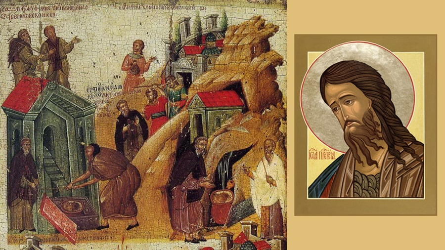 icon of the Beheading of Saint John the Baptist