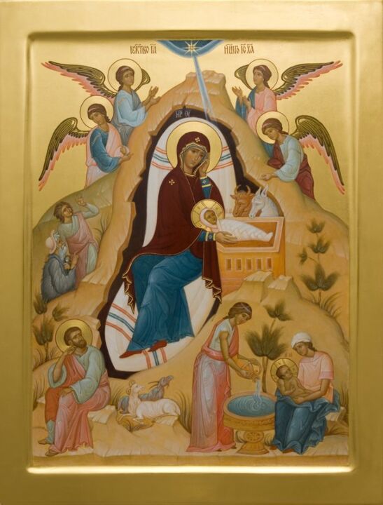 icon of the nativity of christ