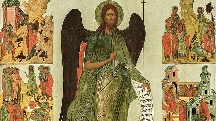 icon of Saint John the Baptist