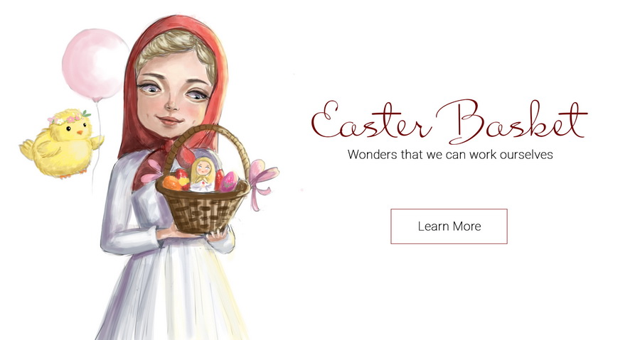 easter basket banner