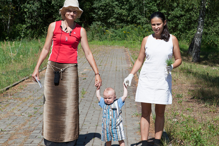 femmes avec bebe