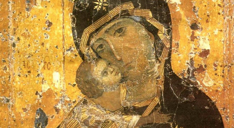 Icône de la Mère de Dieu de Vladimir: grand objet saint de l’Eglise