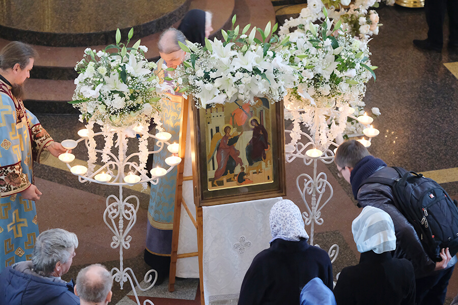 Annunciation of the Mother of God icon