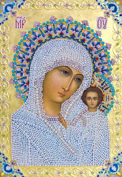 Icon of The Mother of God of Kazan