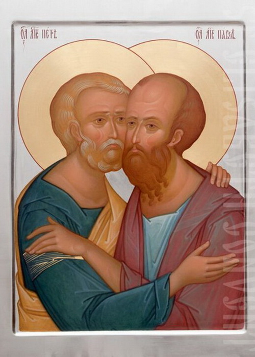 icon holy apostles peter and paul