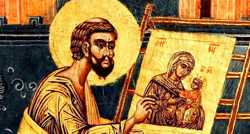 Saint Luke as an icon painter