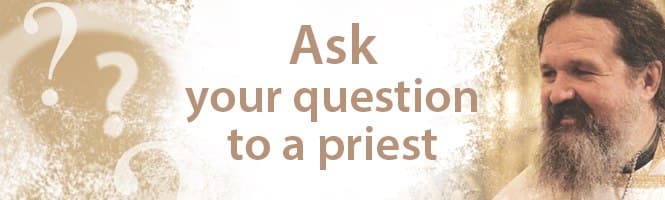 Banner Ask a priest mobile