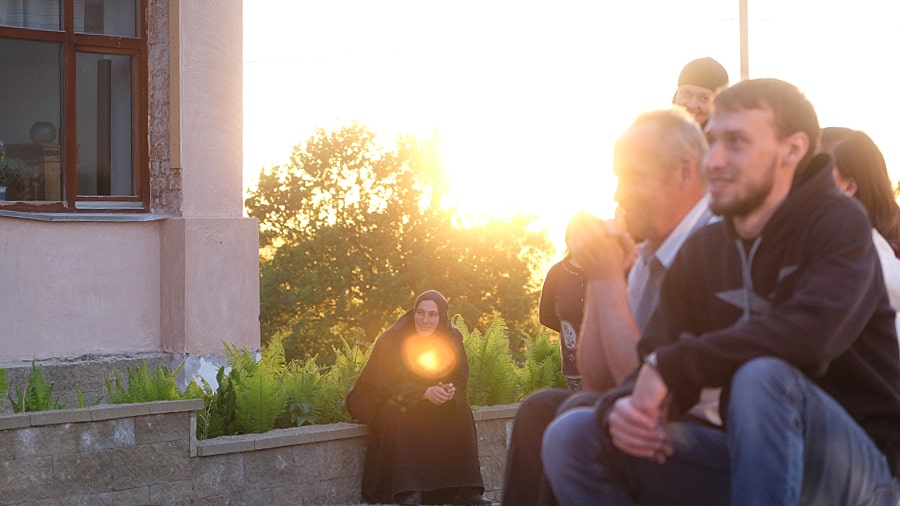 Nonne von St Elisabeth Kloster