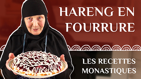 Hareng en fourrure, la salade russe traditionnelle