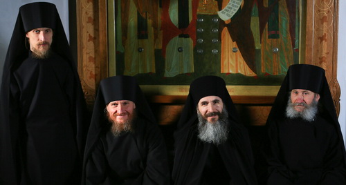 Three Novices Tonsured