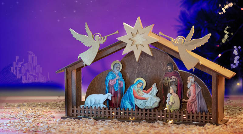 Christmas and Nativity Scenes in the Artworks of Convent's Artisans