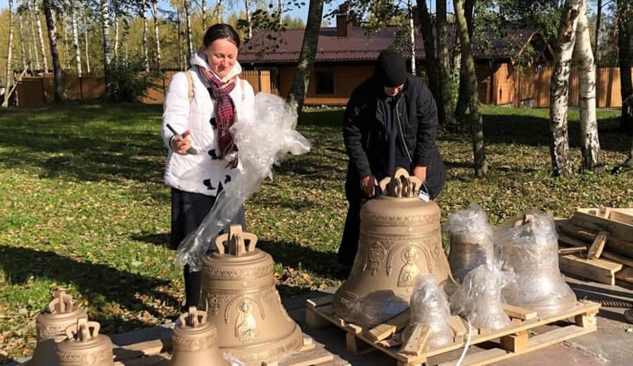New bells for St. Sergius Church