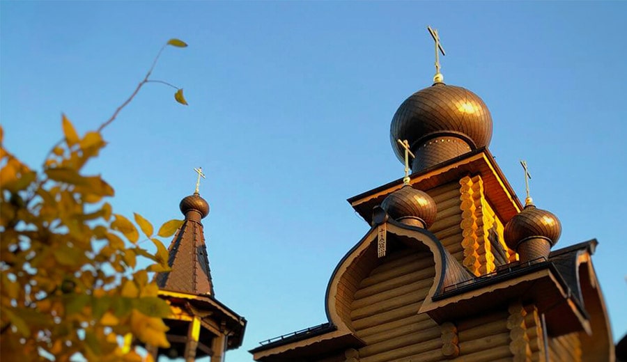 the Monastery Farmstead Church