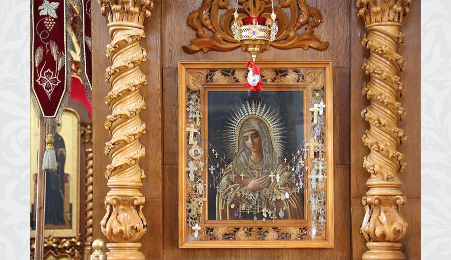 “Tenderness” Icon of the Mother of God
