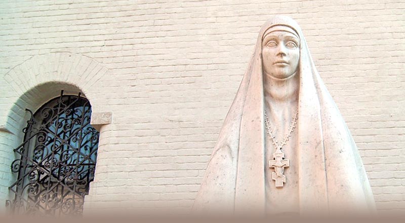 Monuments of Saint Elisabeth Romanov Around the World
