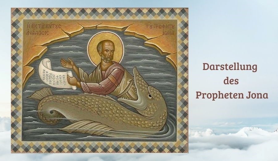 Darstellung des Propheten Jona