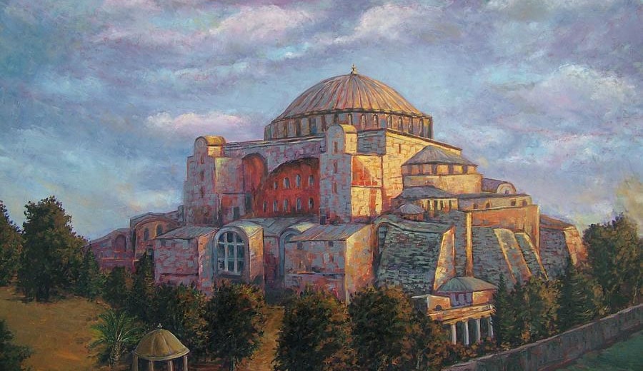 Hagia Sofia by Charalampos Laskaris