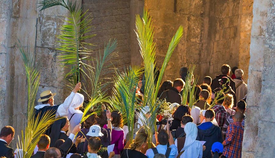 Palm Sunday in Jerusalem
