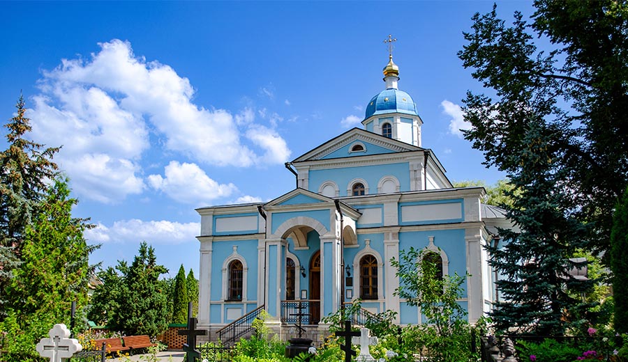 Church of the Vladimir Icon of the Mother of God, Optina Pustyn