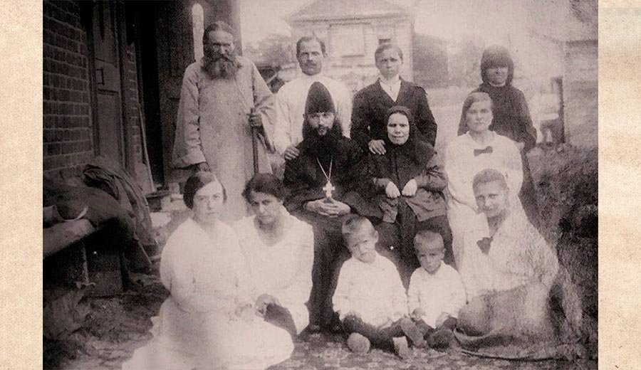 Blessed Matrona during her Moscow period of life