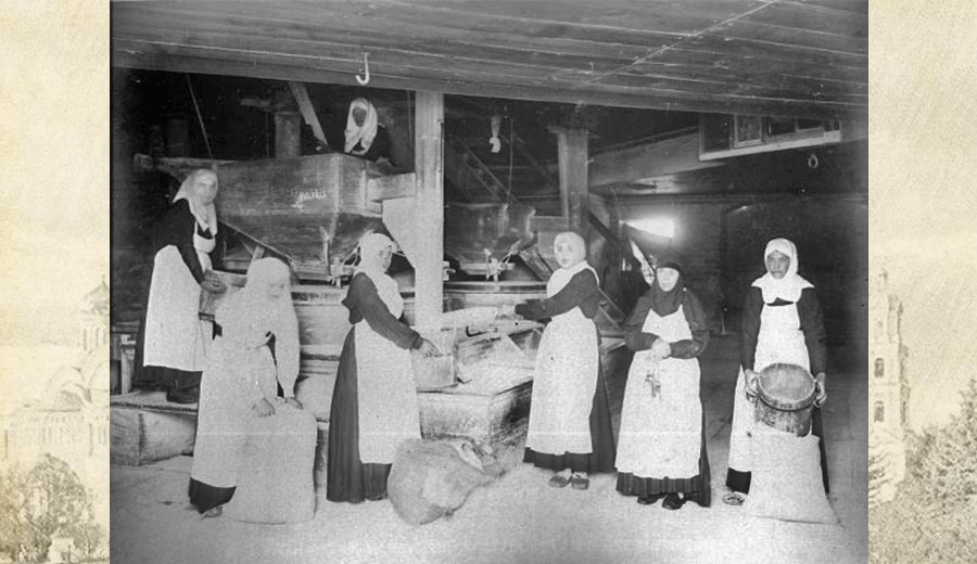 The Sisters’ labour at the mill