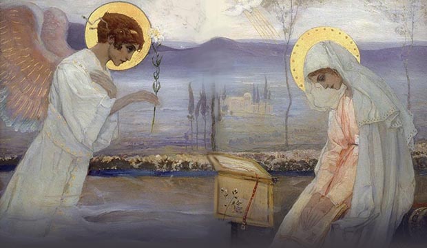 Annunciation of the Theotokos - a quiet mystery and a sea change