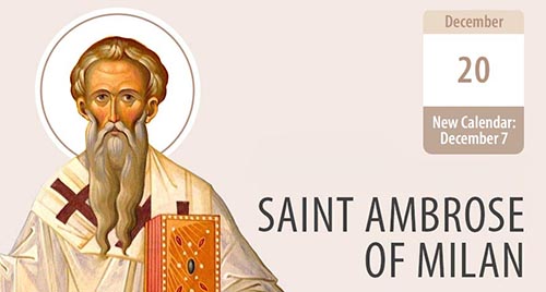 Saint Ambrose of Milan, Wise Healer of Passions