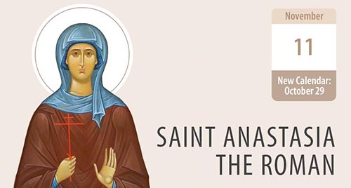 Anastasia the Roman, Self-Sacrifice in the Love of God