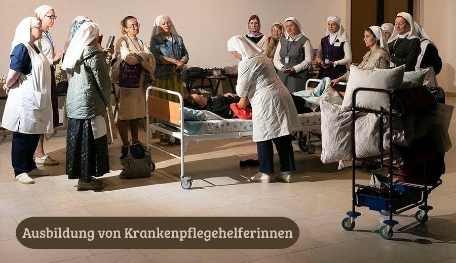 Ausbildung von Krankenpflegehelferinnen