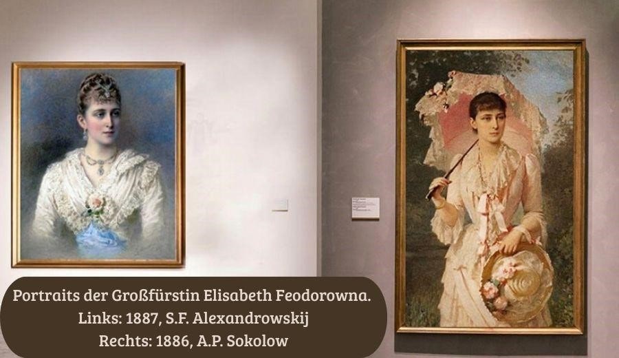 Portraits der Grossfurstin Elisabeth
