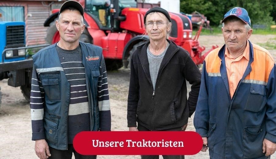 Unsere Traktoristen