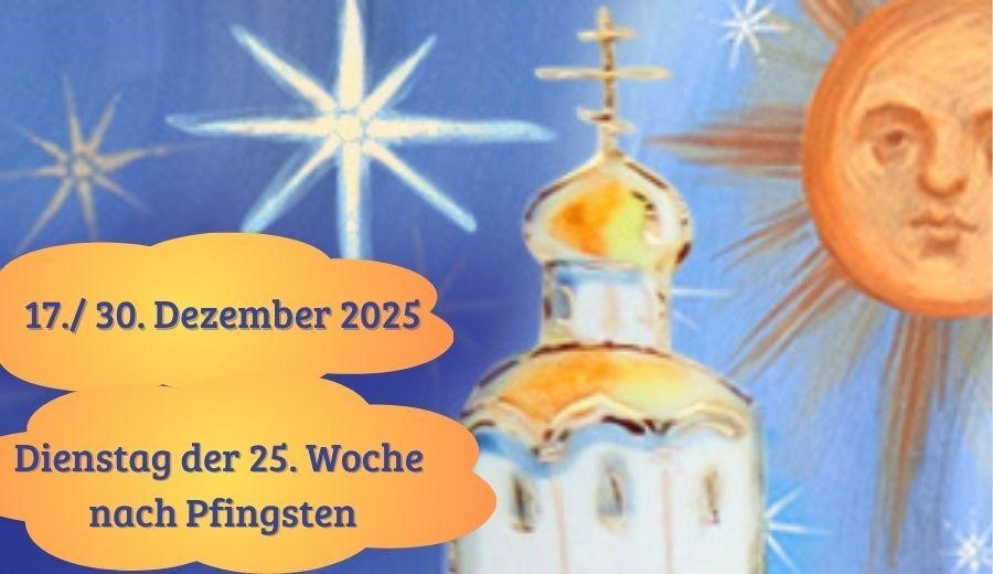 Dienstag der 30. Woche nach Pfingsten