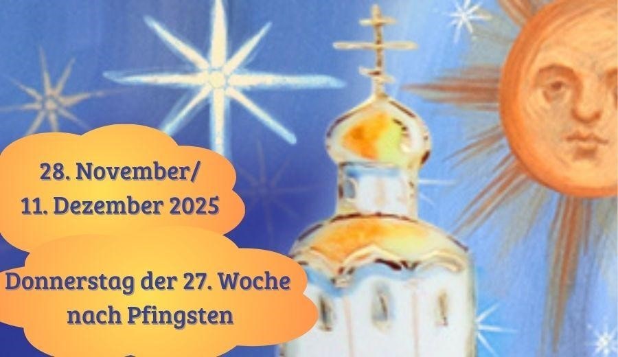 Donnerstag der 27. Woche nach Pfingsten