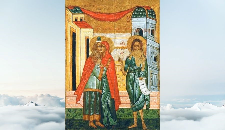 die Empfängnis des Propheten und Vorläufers Johannes des Täufers