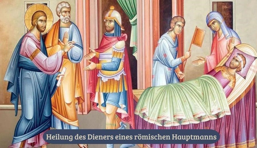 Heilung des Dieners eines roemischen Hauptmanns