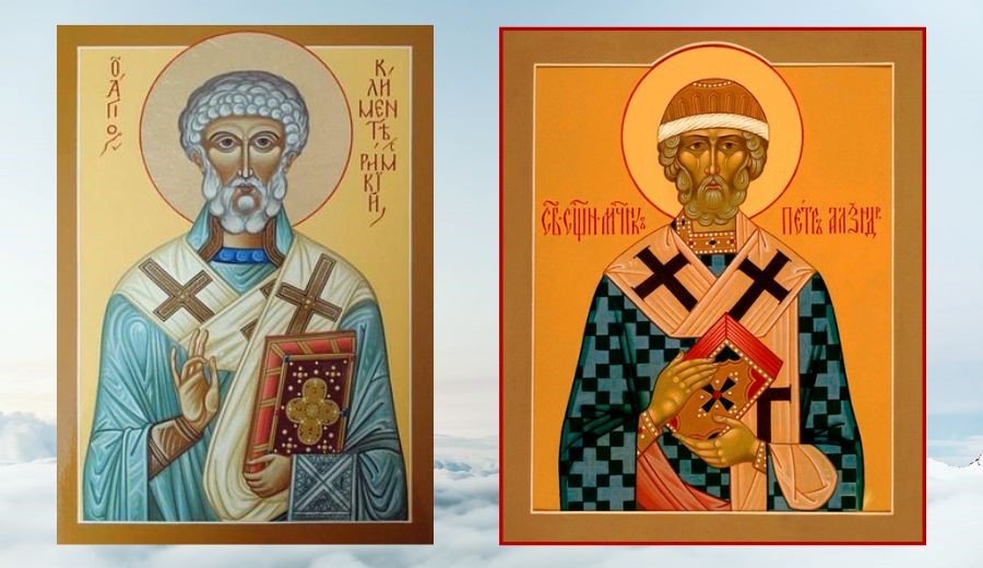 Hll Hieromartyrer Klemens und Petros