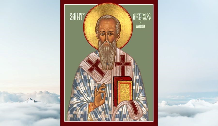 Hl. Ambrosius, Bischof von Mailand