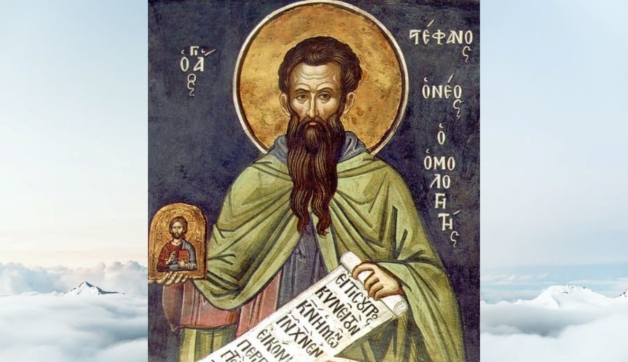 Gedächtnis des Hl. Stephanos des Neuen