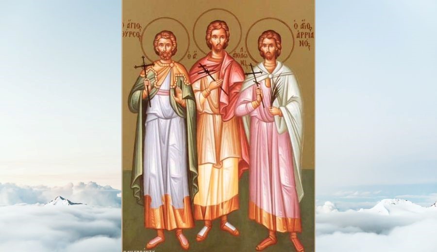 Hll. Martyrer Thyrses, Leukios, Kallinikos, Philemon, Apollonios und Arianos