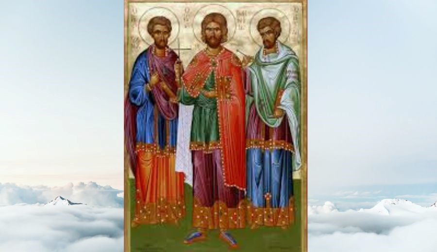 Hll. Martyrer Trophimos, Sabbatios und Dorymedont