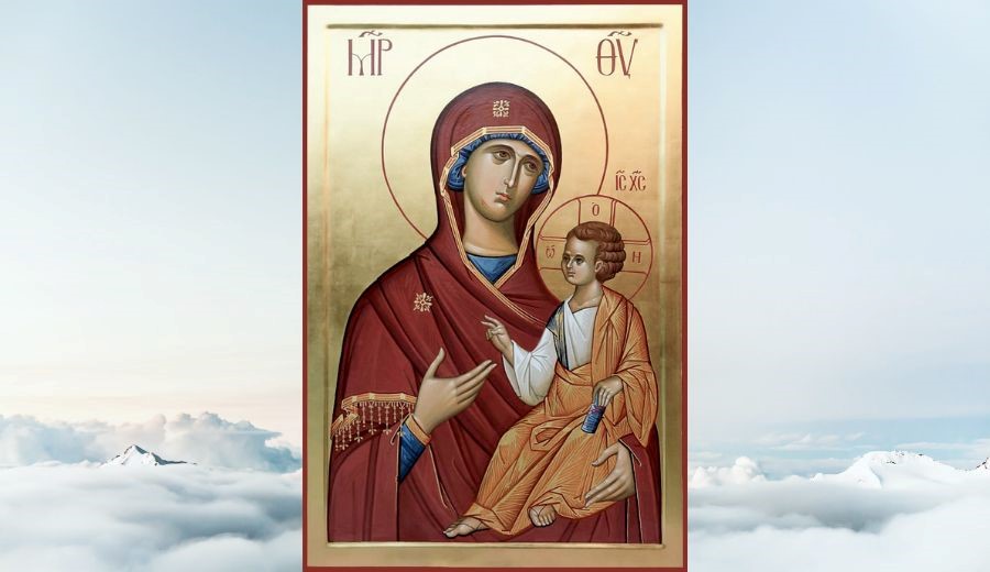 Ikone der Allheiligen Gottesgebärerin genannt „Iwerskaja"