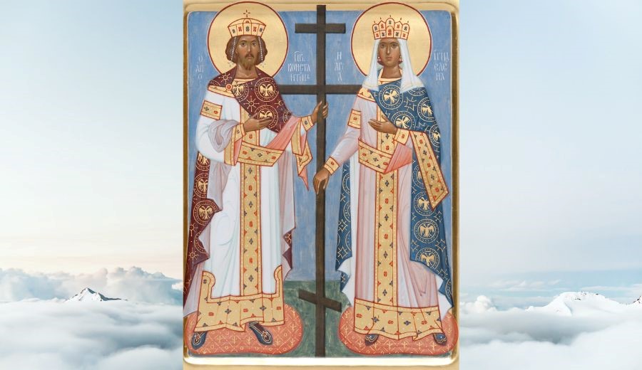 Hl. und apostelgleichen Kaisers Konstantin und seiner Mutter Helena