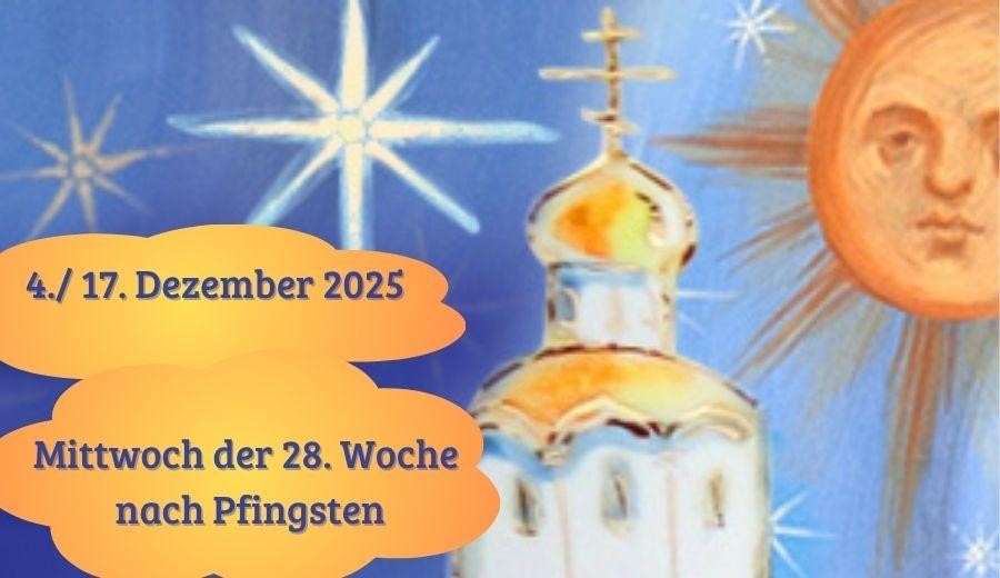 Mittwoch der 28. Woche nach Pfingsten