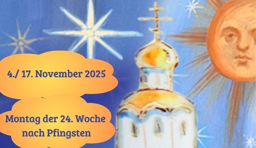 Montag der vierundzwanzigsten Woche nach Pfingsten