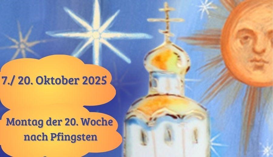 Montag der zwanzigsten Woche nach Pfingsten