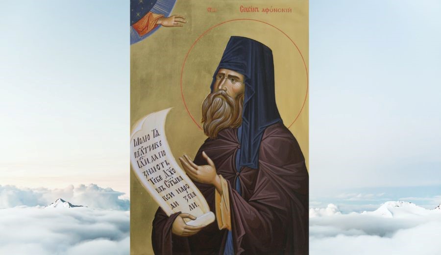 Vater Siluan vom Heiligen Berg Athos