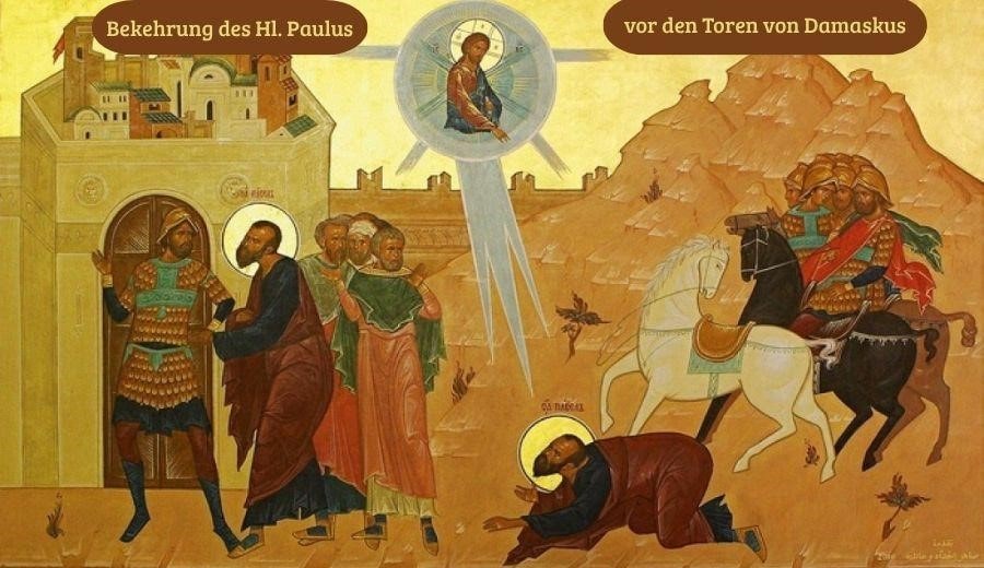 Bekehrung des Hl Paulus