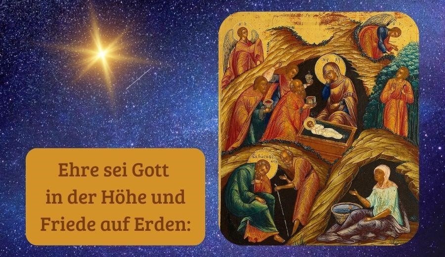 Predigt Ehre sei Gott in der H&ouml;he und Friede auf Erden