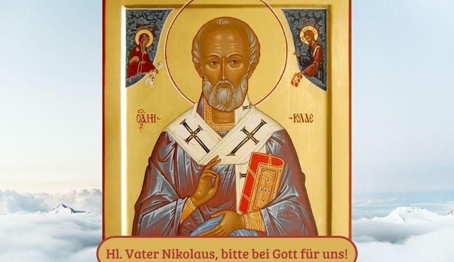 Ikone Hl Nikolaus